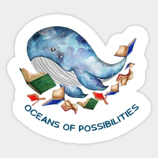 oceans books summer reading 2022 Sticker